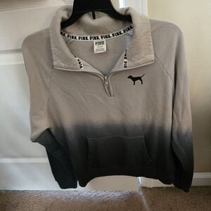 Victoria's Secret PINK Cream Zip-Up